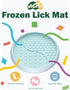 evenco (8.0" 1.4" Lick Mat for Dogs, Silicone Slow Feeder Licking Mat with Non-Slip Suction Cups, Freeze-Friendly Lick