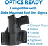 Weber Tactical Holster, Optics Ready OWB, USA Made, Adjustable Passive Retention for 9MM and .40
