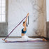 Premium Durable Cotton Stretch Strap with 10 or 12 Loops, Non-Elastic Yoga Strap for Stretching & Fitness