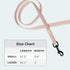 FuzzYard Life Dog Lead, Size L, Stylish Premium Cotton Design in Soft Blush for Everyday Walking