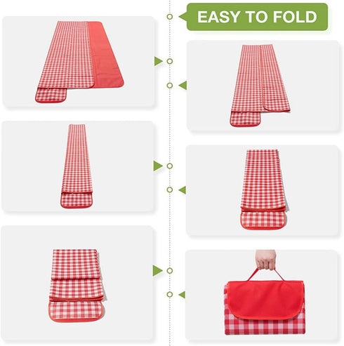 80" 60" 80x60 inch) K Y KANGYUN Outdoor Picnic Blankets, Extra Large Beach Blanket, Foldable Lightweight Waterproof