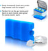 Packs Packs JMEXSUSS Reusable Ice for Cooler, Long Lasting Breastmilk Bottle Storage, Freezer Can Cooler for Lunch