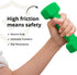 Portzon Weights Dumbbells - 10 Color Options, Set of 2 Neoprene Dumbbells, 1-15 LB, Anti-Slip, Hex Shape