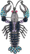 JPHHRP Woman's Lobster Marine Brooch Pin