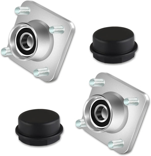 Golf Cart Front Wheel Hub Assembly with Bearings for 2003-Up Club Car DS & Precedent, 2018-Up Tempo Gas & Electric (2