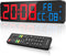 ANJANK 15" Large Gym Timer, LED Digital Wall Clock with Seconds, Timing
