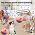 Geojec Toy,2026 Interactive Dog Toys,Active Moving Pet Plush New shaking dog ball pig dog toy Interactive Dog Ball