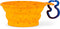 The Dodo Collapsible Dog Bowl, Yellow; Travel Dog Bowl That Folds Flat with Carabiner for Easy Storage