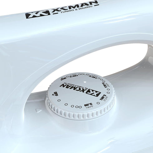 XCMAN Ski Snowboard Waxing Iron 120V 800W, Dimpled Base Plate, High Temperature Control Accuracy