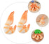 2pcs Abaodam Artificial Shrimp Model Aquarium Shrimp Tank Accessory Fake Figurines for Display