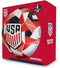 US Soccer White Prism Soccer Ball