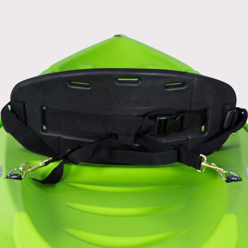 WOOWAVE Kayak Backrest, EVA Surfing Backband, Comfortable Adjustable Padded Seat for Canoe Boat Lumbar Support