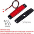 Shangyuan Set 2PCS 2PCS Navigation Lights, LED Boat Light for Bow Light, Marine Led Lights Strip for Kayak Pontoon Boat