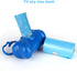Depets Dog Poop Bag, Extra Thick Leak-Proof Waste Bags with Dispenser, 11.8 × 8.7 in, Blue, 160 Count