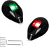 HERCOO Boat Navigation Lights LED Bow Lights for Boats, IP67 Waterproof Red