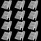 Weilan 8mm Aquarium Glass Cover Clip Lid Support Holder for Rimless Aquariums, 12PCS