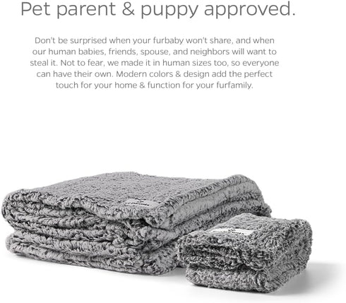 Pet Parents Pet Blanket | Water Resistant Dog Blanket for Small Medium Large Dogs, 24"x32"