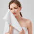 SNZ 10-Pack 23.6x11.8 Inch Disposable Compressed Towels for Travel - Extra Large, Ultra Soft & Absorbent Cotton