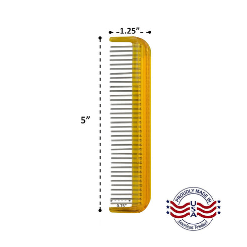 Pet Comb (5", Royal Purple)