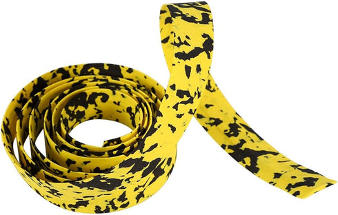 Handlebar Tape - 2Pcs Fade Resistance Bike Reflective Grip Wrap Tape with 2 Bar Plugs