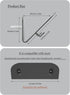 Wall Mount Holder for Skateboard/Snowboard/Longboard, Heavy-Duty Metal Display Rack with Hooks