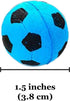 Meric CoCoo 1.5-Inch Soft Foam Cat Soccer Balls, Bouncy & Lightweight, Interactive Indoor Play Toys for Kittens & Cats,