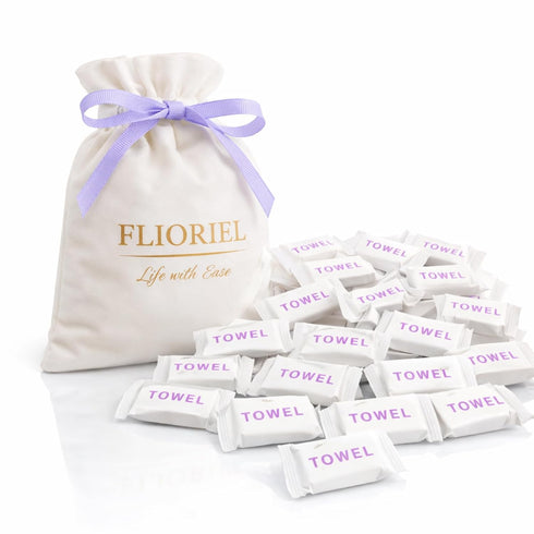 Flioriel Disposable Towels Compressed Towel Tablets Large Size & Extra Thick Magic Tissue