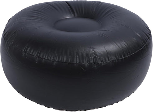 Fydun Inflatable Stool Ottoman Footrest, Flocking Multipurpose Lightweight Patio Seating All Weather Foot Portable