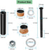 Golf Cart Spindle Bushings Kit for EZGO TXT/PDS 2001-UP Gas & Electric, Includes Spindle, King Pin Tubes, Copper Sleeves