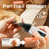 2026 Trimmers 2 Trimmer 2 Dog Nail Grinder, New Silent Pet Nail Grinder, Electric Dog Nail with Speed, Quiet Pet Nail