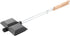 Megachef 8.26 Inch Cast Iron Pie Iron for Camping and Outdoor Use