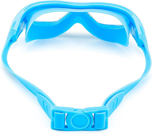 Swim Goggles for Kids (3-15 Years Old), Waterproof Swimming Goggles, Large Frame UVA/UVB for Boys and Girls