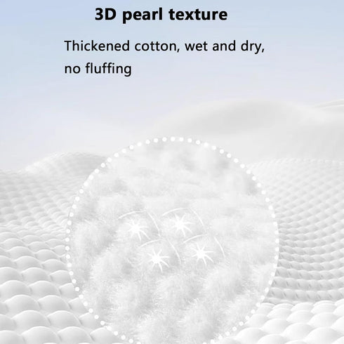 SNZ 10-Pack 23.6x11.8 Inch Disposable Compressed Towels for Travel - Extra Large, Ultra Soft & Absorbent Cotton