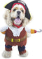 NACOCO Pirates of The Caribbean Style Pet Dog Costume, Brown (XS) for Cat
