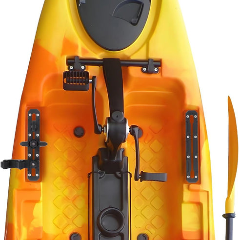 VTurboWay 2 Pcs Kayak Track 10.4" Low Profile for Fishing Rod Holder, Reinforced Marine Nylon