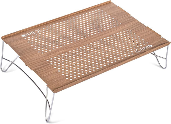 iClimb Mini Solo Folding Table Ultralight Compact for Backpacking Camping Hiking Beach