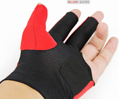 Quick-Dry Pool Glove for Men Women, Left/Right Hand, Ideal for Billiard Snooker Cue Shooters Carom Sports
