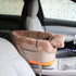 PET FANG FANG 10 lbs) Pet Car Center Console Elevated Armrest Car Seat for Small Puppy, Dogs & Cats (Up to Dark Gray