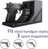 SUMING Universal Pistol Rack, Handgun Rack Pistol Holder for Gun Safe, Gun Holder Protective Pistol Stand Gun Storage