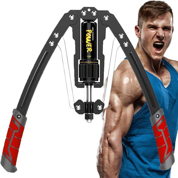 LEJIEYIN Adjustable Twister Arm Exerciser - 22-440lbs Hydraulic Power Chest Expander for Shoulder Muscle Training