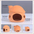 YXQ Aquarium Decorations, Ceramic Mushroom House for Fish Tank, Natural Hiding Place for Shrimp/Goldfish