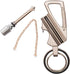 SURVIVE Permanent Match Bottle Opener Metal Keychain, Reusable Survival Fire Starter Lighter, Emergency Waterproof