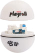 Playroll! Robotic Self Spinning Ball Toy for Cats and Dogs - Built-in Catnip Chamber, LED Light, Auto Sleep Function