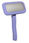 TAURO PRO LINE Slicker Brush M | Premium Brush for Dogs and Cats | Ergonomic Design with Soft Cushion | 1x Purple