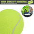 PUPTECK Squeaky Tennis Balls for Dogs, 2.5" Training Bouncy Ball Toys, 12 Packs for Fetch and Exercise