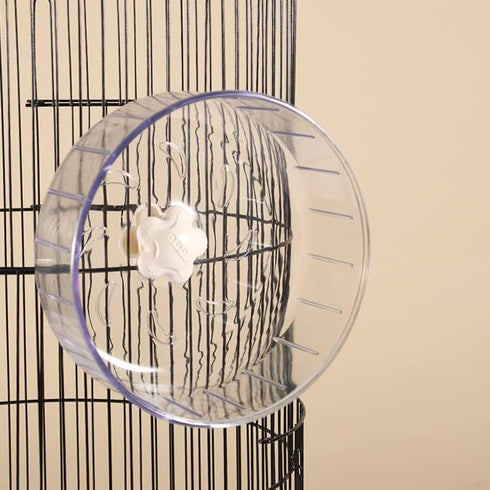 GOLDEAL 6.7 Inch Silent Hamster Wheel, Super Mute Spinner Exercise Running Wheel for Small Hamsters, Gerbils, Mice