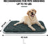 furrybaby Dog Bed Mat Flat Crate Mat, Anti-Slip Bottom Machine Washable Pet Kennel Pad for Dog Sleeping (L 42x28'',