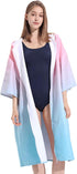 LumiSyne Changing Robe with Hood Zipped Style Quick Dry Microfiber Compact Changing Towel