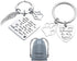 Oubaka Pet Memorial Keychain Gift, Remembrance Keychain for Pet Loss Sympathy