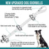 BLUETREE 2 Pack 7 1.4 Dog Doorbells Premium Quality Training Potty Great Dog Bells Adjustable Door Bell Dog Bells